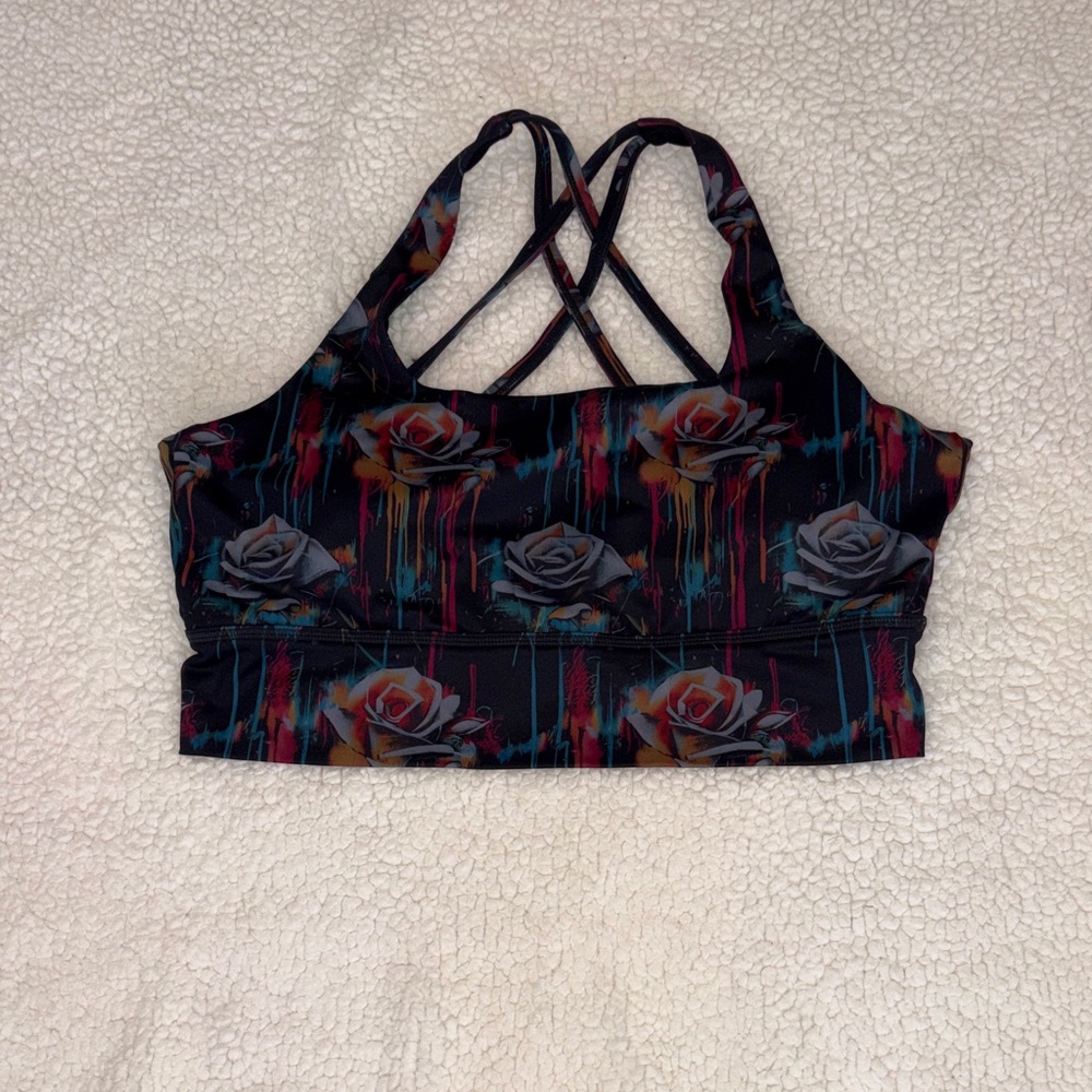 CVG Dripping Rose Sports Bra